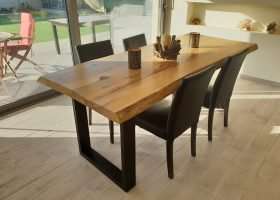 Kausoxila Cyprus - wooden dining table